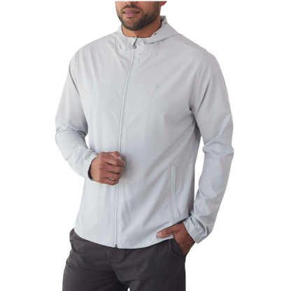 Linksoul Men's Stormer Hooded Full-Zip Windbreaker