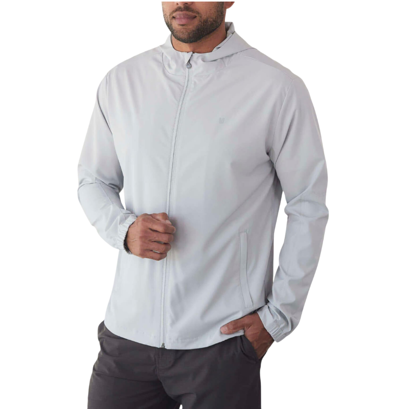 Linksoul Men's Stormer Hooded Full-Zip Windbreaker