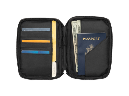 Calpak Luka Zippered Passport Wallet