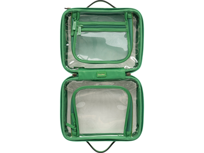 Calpak Medium Clear Cosmetics Case