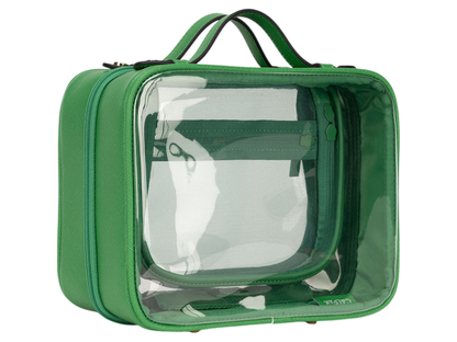 Calpak Medium Clear Cosmetics Case