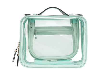 Calpak Medium Clear Cosmetics Case