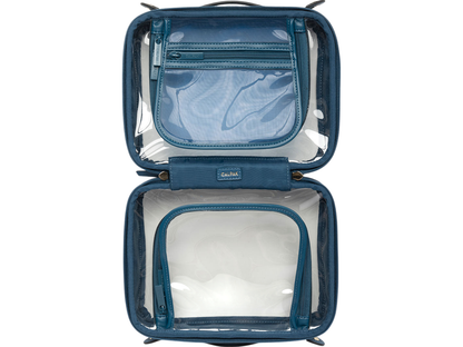 Calpak Medium Clear Cosmetics Case