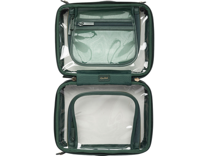 Calpak Medium Clear Cosmetics Case