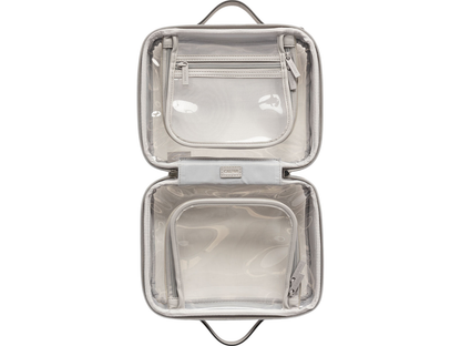 Calpak Medium Clear Cosmetics Case