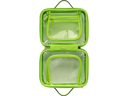 Calpak Medium Clear Cosmetics Case