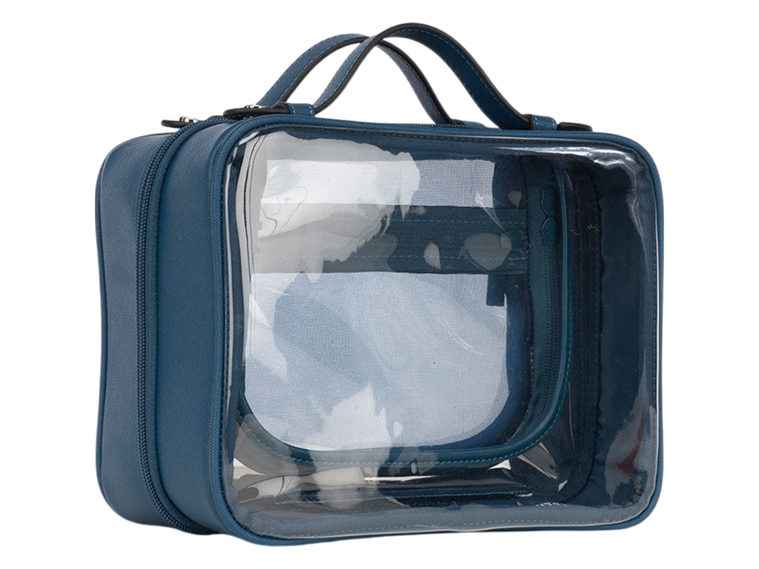 Calpak Medium Clear Cosmetics Case