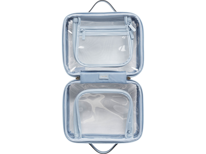 Calpak Medium Clear Cosmetics Case