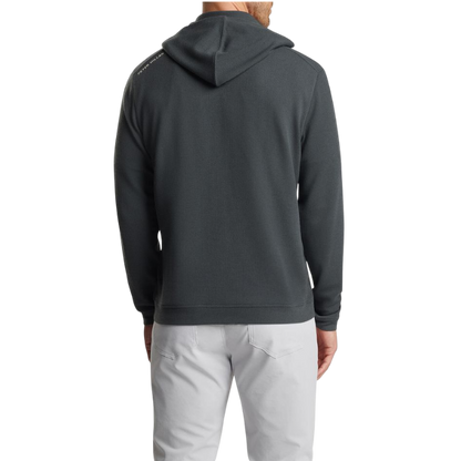 Peter Millar Men's Grid Performance Half-Zip Hoodie