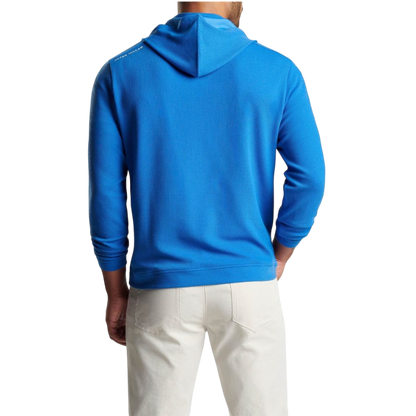 Peter Millar Men's Grid Performance Half-Zip Hoodie