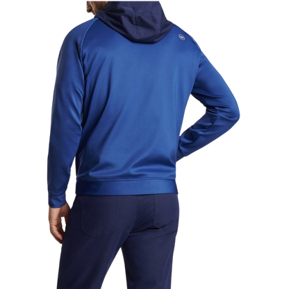 Peter Millar Men's Weld Half-Snap Hoodie
