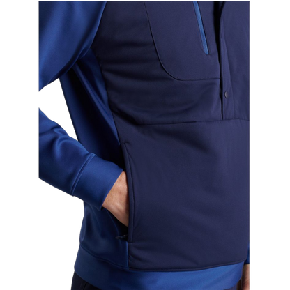 Peter Millar Men's Weld Half-Snap Hoodie