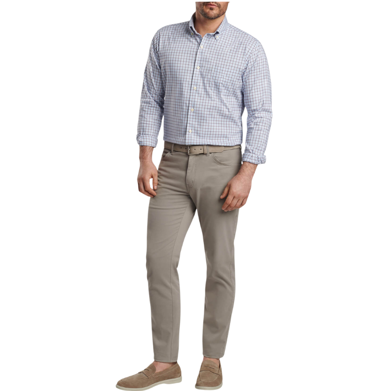 Peter Millar Men's Hamilton Crown Lite Cotton-Stretch Sport Shirt