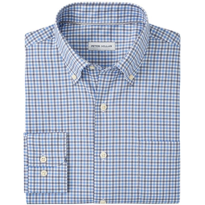 Peter Millar Men's Hamilton Crown Lite Cotton-Stretch Sport Shirt
