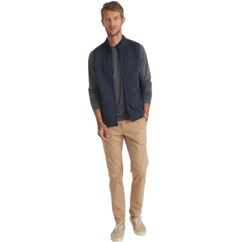 Marine Layer Men's Corbet Full Zip Vest