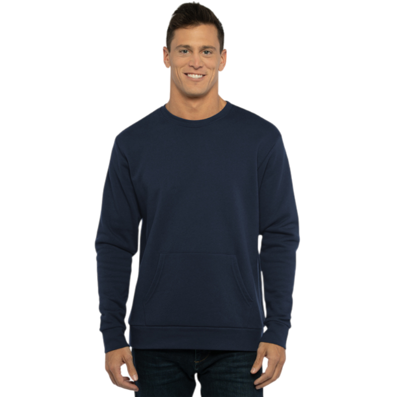 Next Level Apparel® Santa Barbara Pocket Sweatshirt