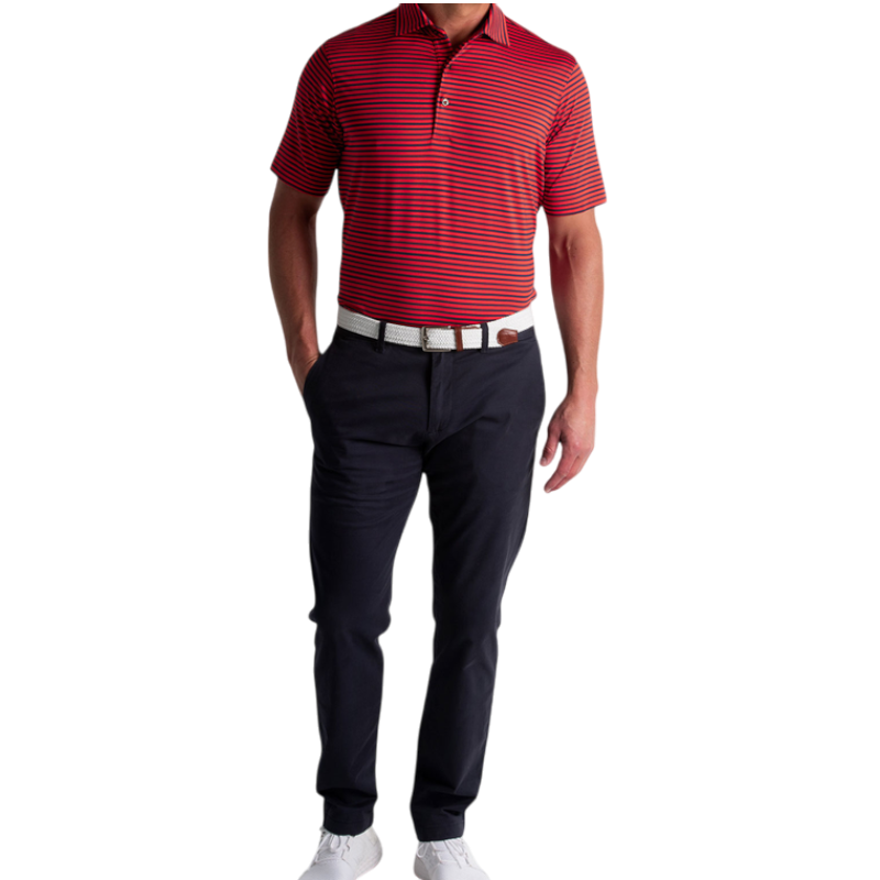 Fairway and Greene Men's Aspen Stripe Polo