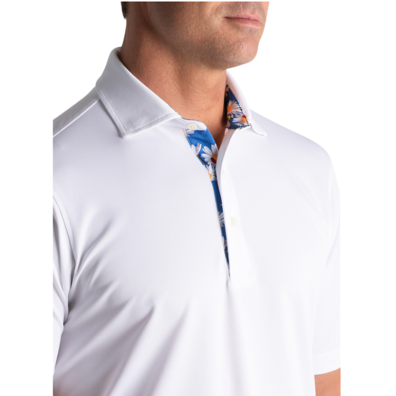 Fairway and Greene Men's Bee Pique Polo