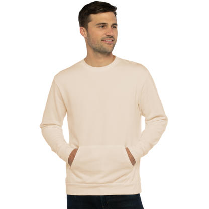 Next Level Apparel® Santa Barbara Pocket Sweatshirt