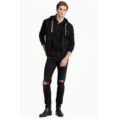 Polo Cotton Blend Fleece Hoodie