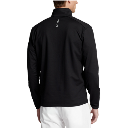 RLX Brushed Back Tech Jersey ¼ Zip With Reflective Pocket