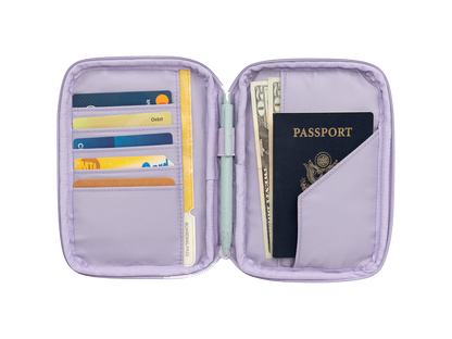 Calpak Luka Zippered Passport Wallet