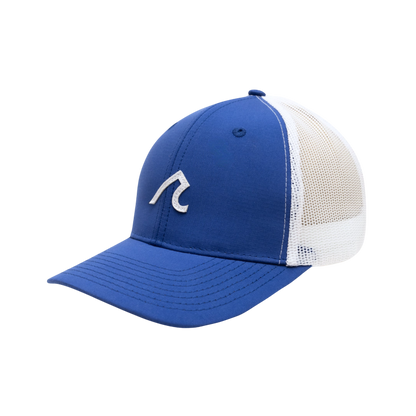 Redvanly Stitched R Logo 5 Panel Trucker Hat