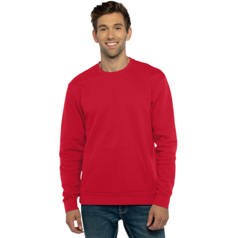 Next Level Apparel® Santa Barbara Pocket Sweatshirt