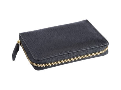 Royce Zippered Cardholder Wallet
