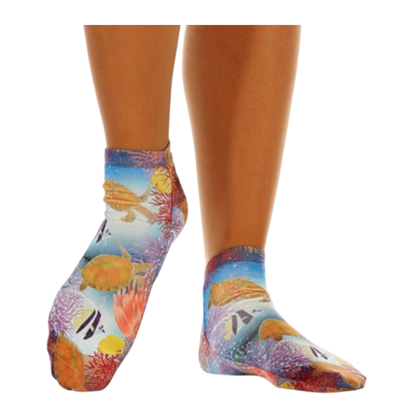 Low cut sublimated full color Socks, 200 needle