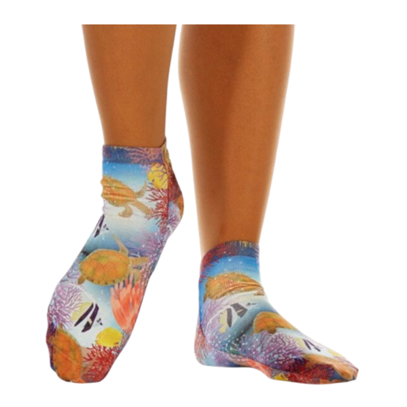 Low cut sublimated full color Socks, 200 needle