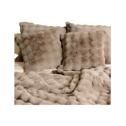 Cozy Earth Bubble Cuddle Blanket - Oversize Throw