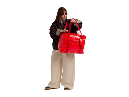 Calpak Terra 35L Water Resistant Zippered Tote Bag in Blossom