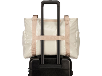 Calpak Terra 35L Water Resistant Zippered Tote Bag in Blossom