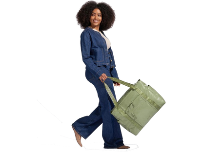 Calpak Terra 35L Water Resistant Zippered Tote Bag in Blossom