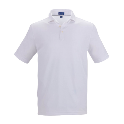 Men's STITCH® Solid Short Sleeve Pique Polo