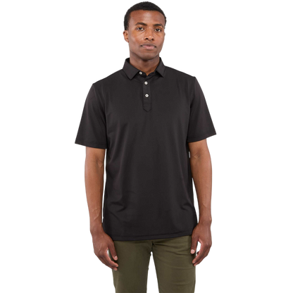 Men's STITCH® Solid Short Sleeve Pique Polo