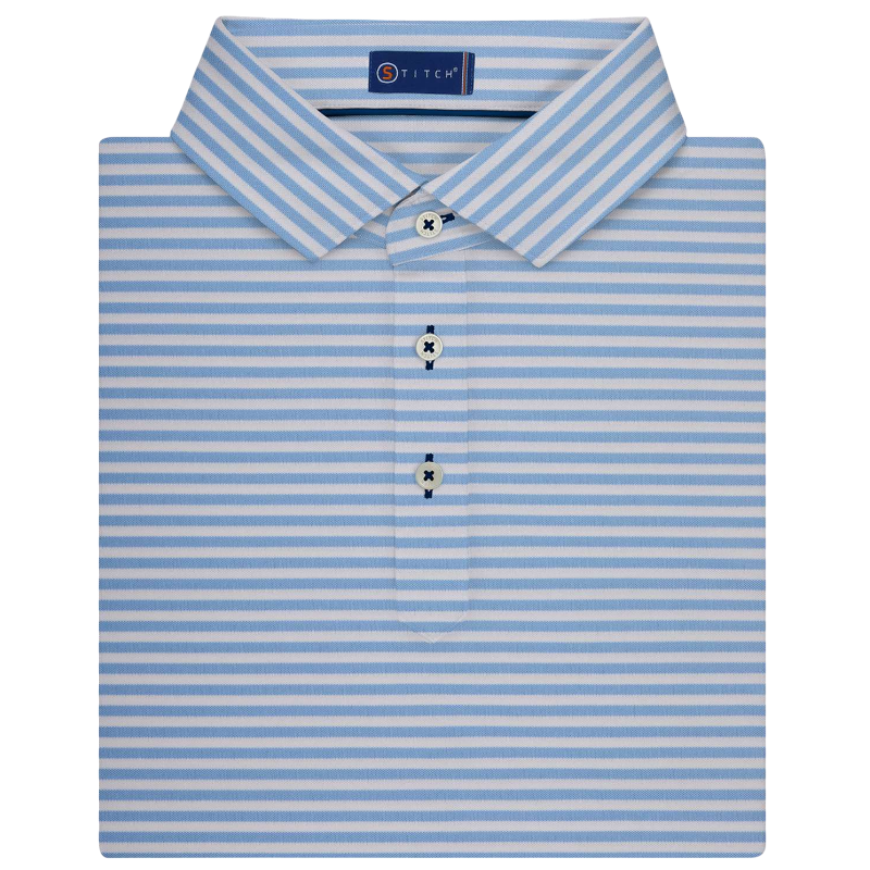 STITCH® Club Stripe Polo Shirt - Men's