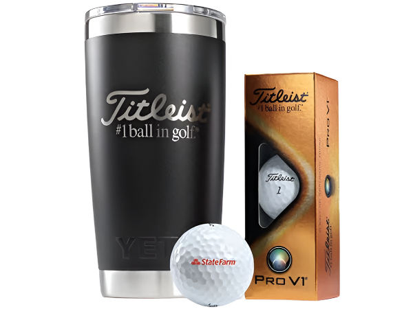 Titleist 3-Ball YETI Tumbler