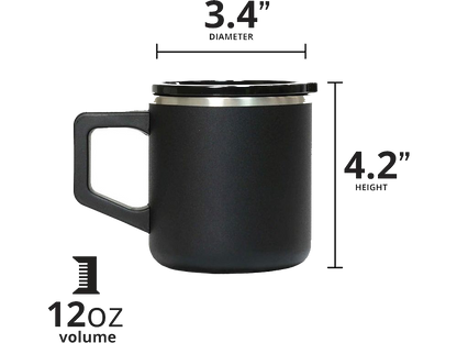 Elemental Summit 12oz Mug - Black