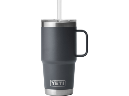 YETI Rambler 25 oz Mug with Straw Lid