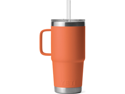 YETI Rambler 25 oz Mug with Straw Lid