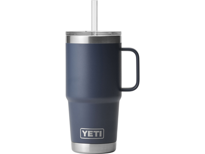 YETI Rambler 25 oz Mug with Straw Lid