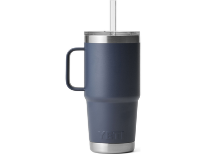 YETI Rambler 25 oz Mug with Straw Lid