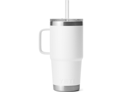YETI Rambler 25 oz Mug with Straw Lid