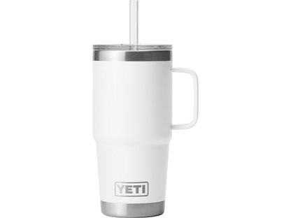 YETI Rambler 25 oz Mug with Straw Lid