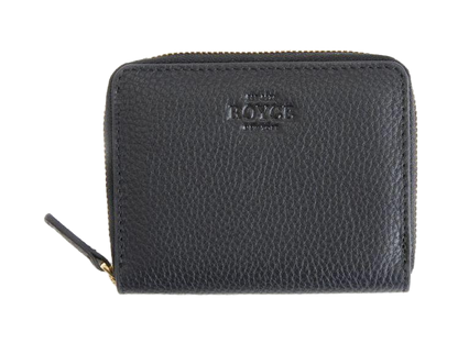 Royce Zippered Cardholder Wallet