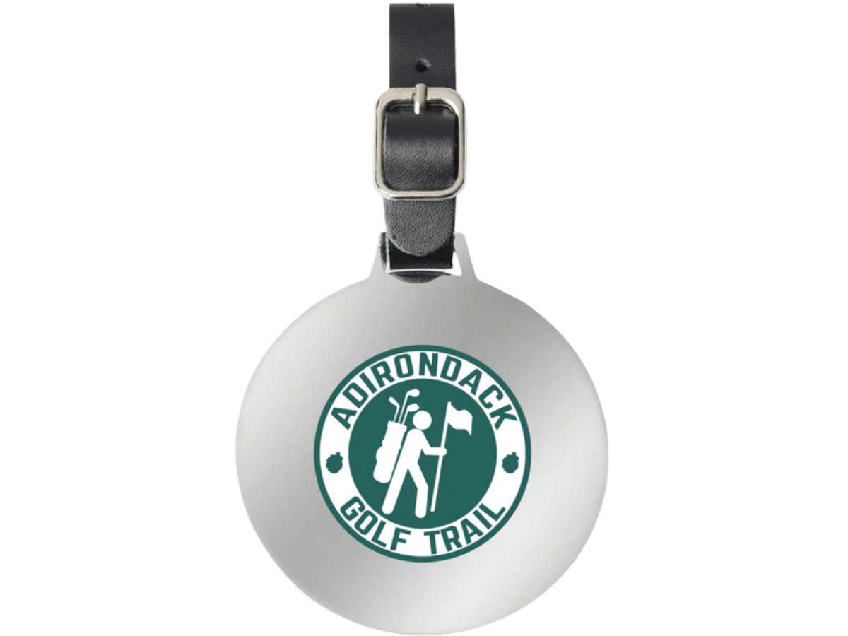 Ahead Large Round Golf Bag Tag - Golf Accessories - SwagWear