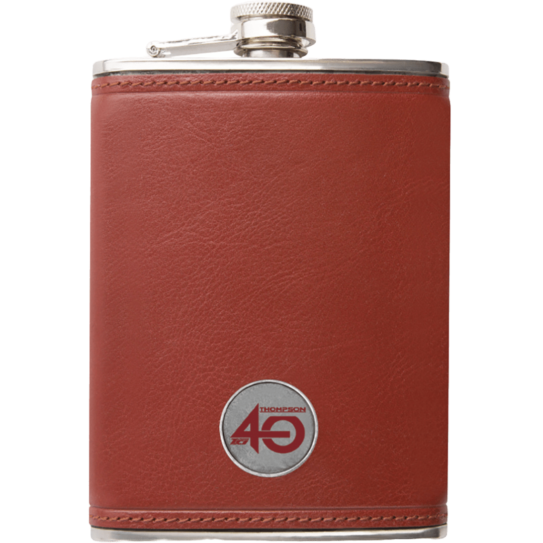 Ahead Leather Flask - Flasks - SwagWear