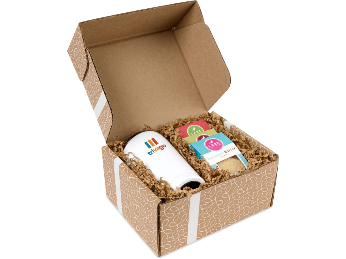 All Is Bright Lark Cookies & Tumbler Gift Box - Food Gift Sets - SwagWear